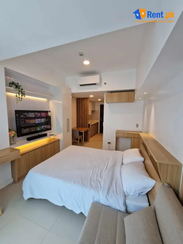 FOR RENT Fully Furnished Studio in 38 Park Avenue Lahug Cebu - Secondary Image