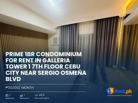 prime-1br-condominium-for-rent-in-galleria-tower-1-7th-floor-cebu-city-near-sergio-osmea-blvd-for-rent