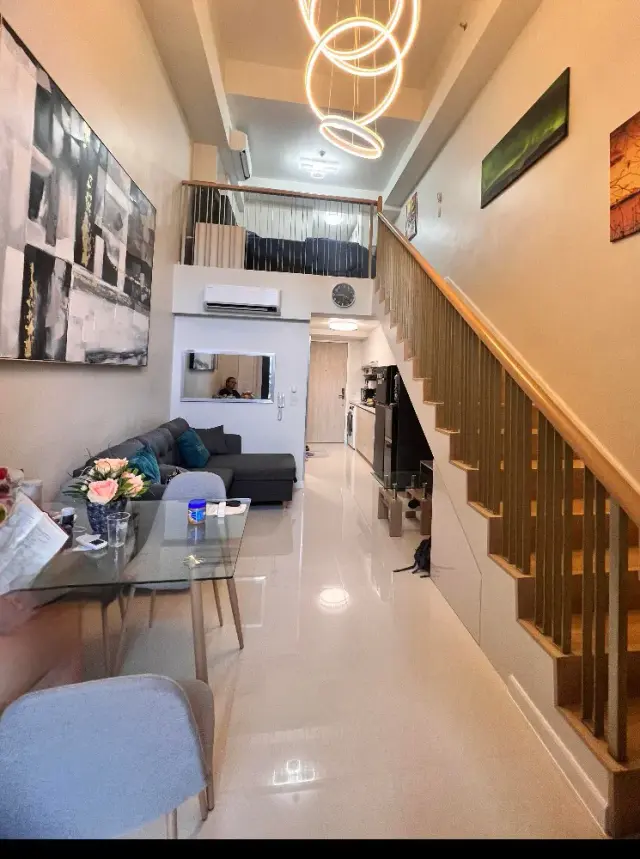 Mandani Bay Suites 1BR Loft Interior Design Fully Furnished with outdoor Veranda - Secondary Image