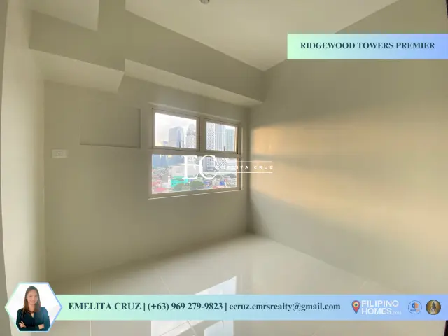 1BR UNFURNISHED UNIT FOR RENT AT RIDGEWOOD TOWERS PREMIER (New Tower) - Secondary Image