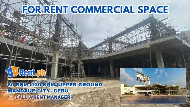 FOR RENT UPPER GROUND – Mandaue City 🚨 ✨ Brand-new Commercial Space (Available by December 2025 – End Quarter) - Secondary Image