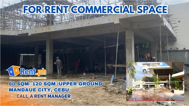 FOR RENT UPPER GROUND – Mandaue City 🚨 ✨ Brand-new Commercial Space (Available by December 2025 – End Quarter) - Secondary Image