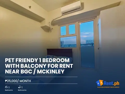 pet-friendy-1-bedroom-with-balcony-for-rent-near-bgc-mckinley-for-rent