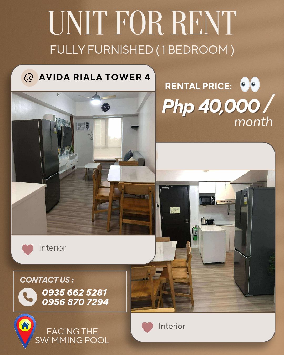 1BR AVIDA ARIALA TOWER 4 for Rent Fully furnished https://rent.ph/uploads/0000/115/2025/06/06/avida-1br-40k-20250606-173857-0000.png
