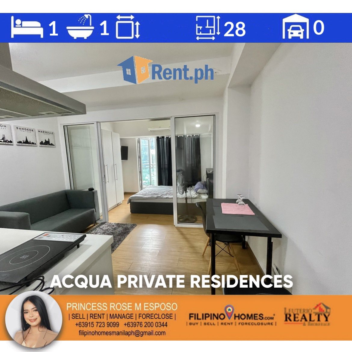 Acqua Private Residences at Dettifoss Tower Rent PH Rent Philippines