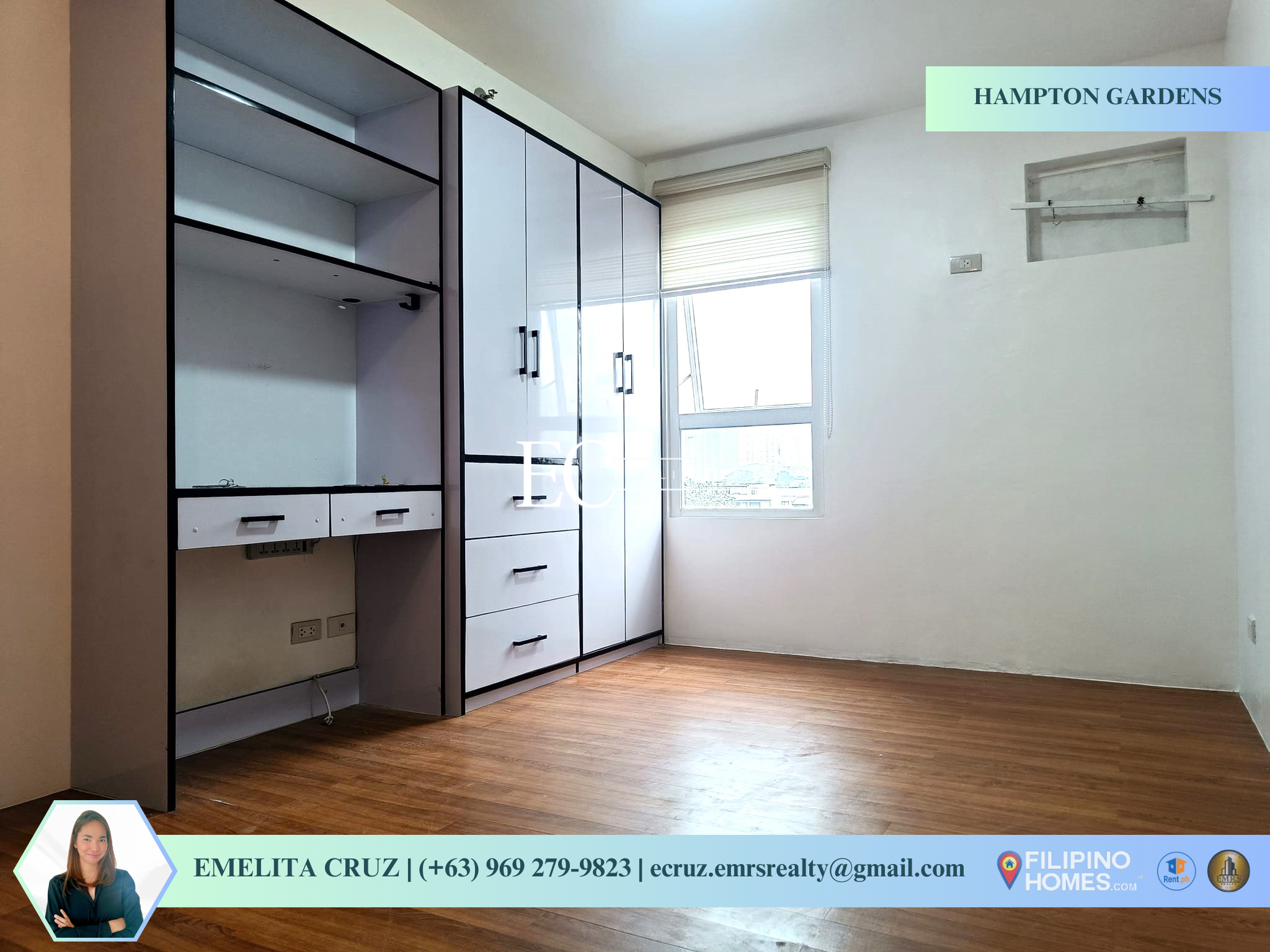 SEMIFURNISHED STUDIO UNIT FOR RENT AT HAMPTON GARDENS, PASIG Rent PH