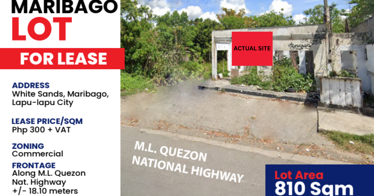 Commercial Lot for Rent in Maribago Lapu-Lapu City Cebu – Prime Highway Frontage 810 sqm https://rent.ph/uploads/0016/16244/2026/01/26/44.png