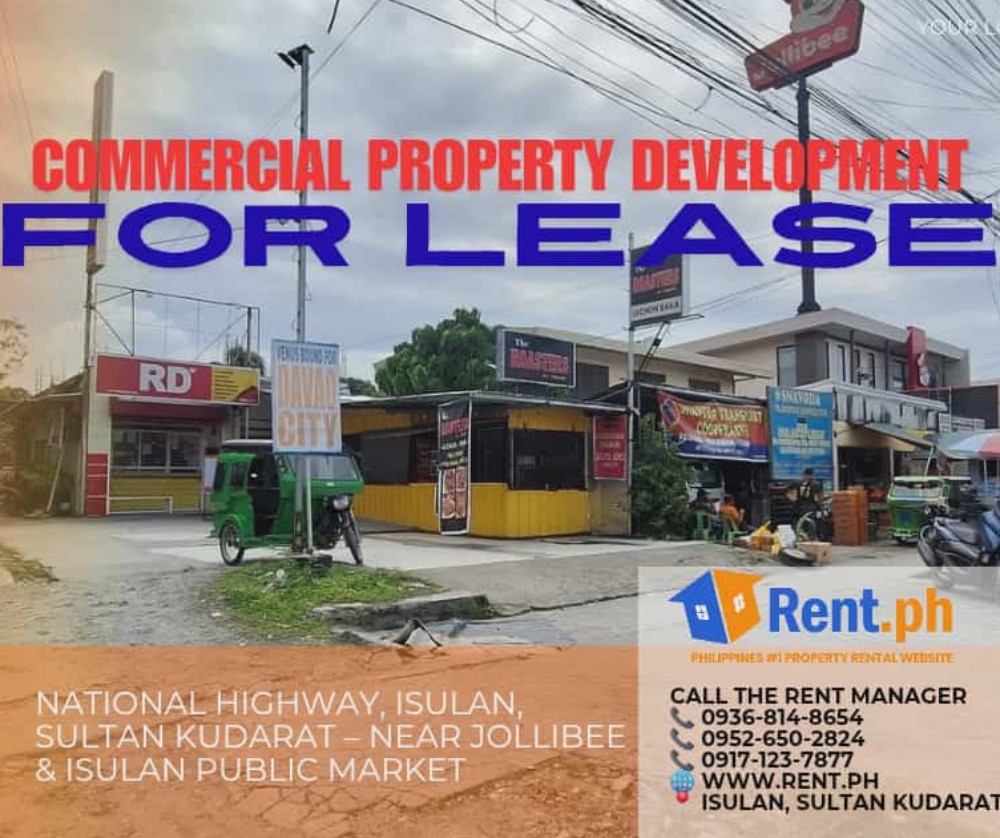 Commercial Property for Lease Development - National Highway, Isulan, Sultan Kudarat https://rent.ph/uploads/0020/20405/2025/09/23/6762dafa-9f9e-40fa-89d4-3f2731503b38.jpeg