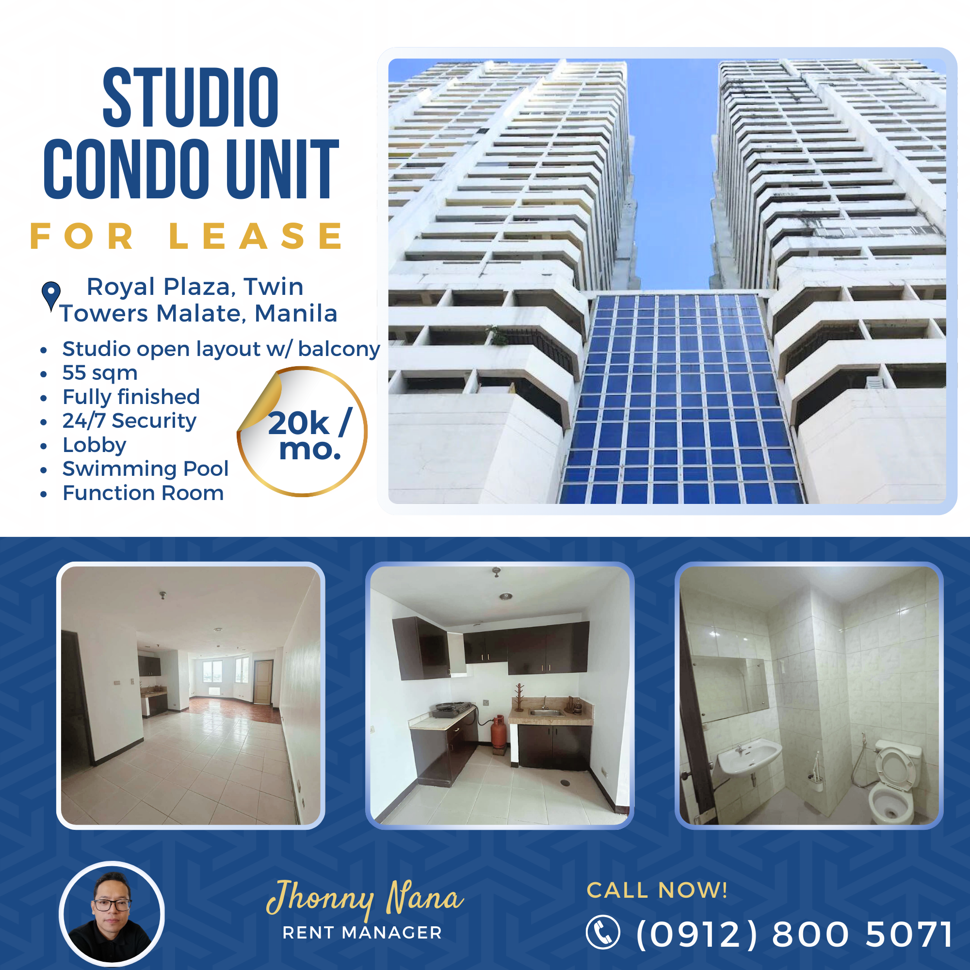 55 sqm Studio Unit in Malate, Manila for Lease https://rent.ph/uploads/0021/21135/2025/09/23/copy-of-copy-of-rea-rental-lblue-01.png